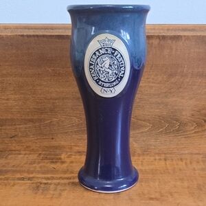 1997 Renaissance Festival Sterling NY Anniversary Pottery Goblet